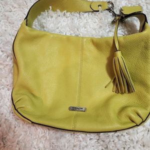 Coach Shoulder Bag Yellow
